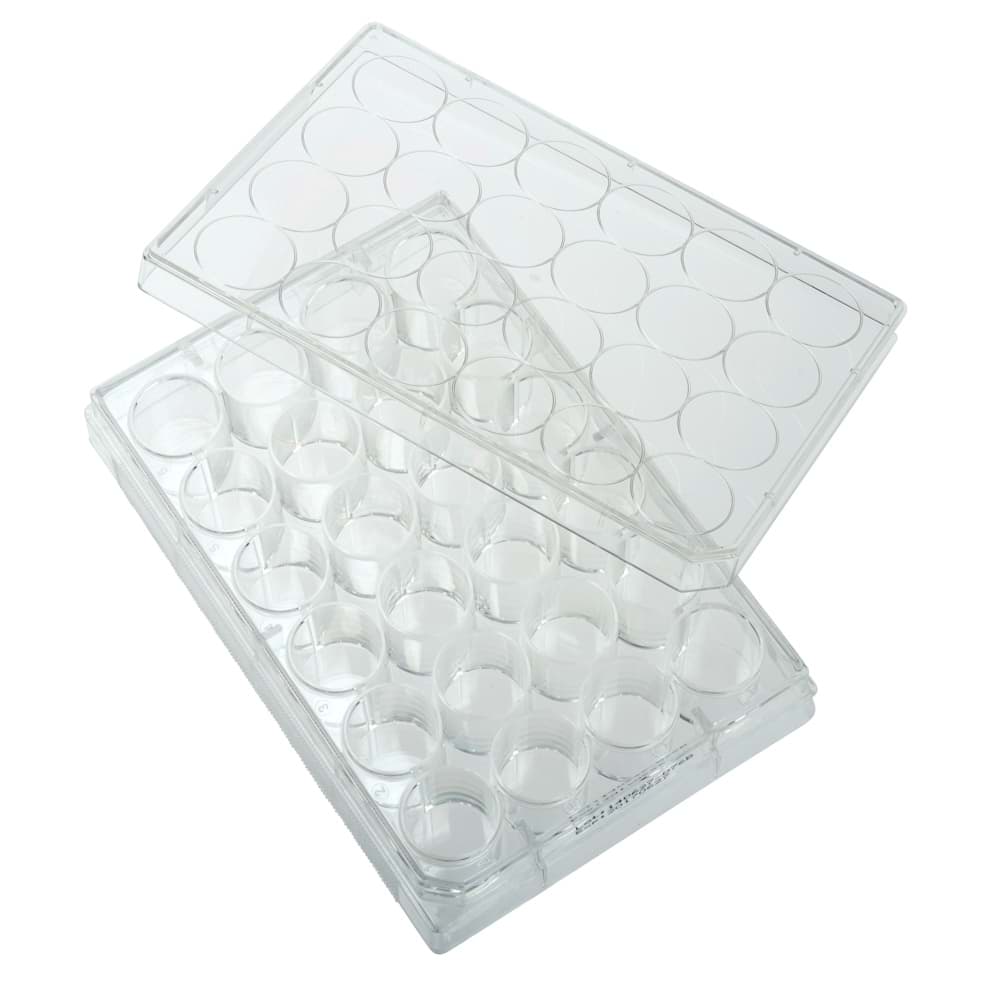Picture of CultureStar 24 Well Tissue Culture Plate with Lid, Individual, Sterile - 2x50